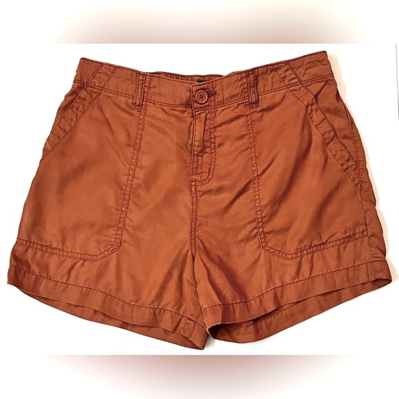 Social Standard by Sanctuary Women's Orange Casual Fortune Shorts Size Small - Picture 1 of 14